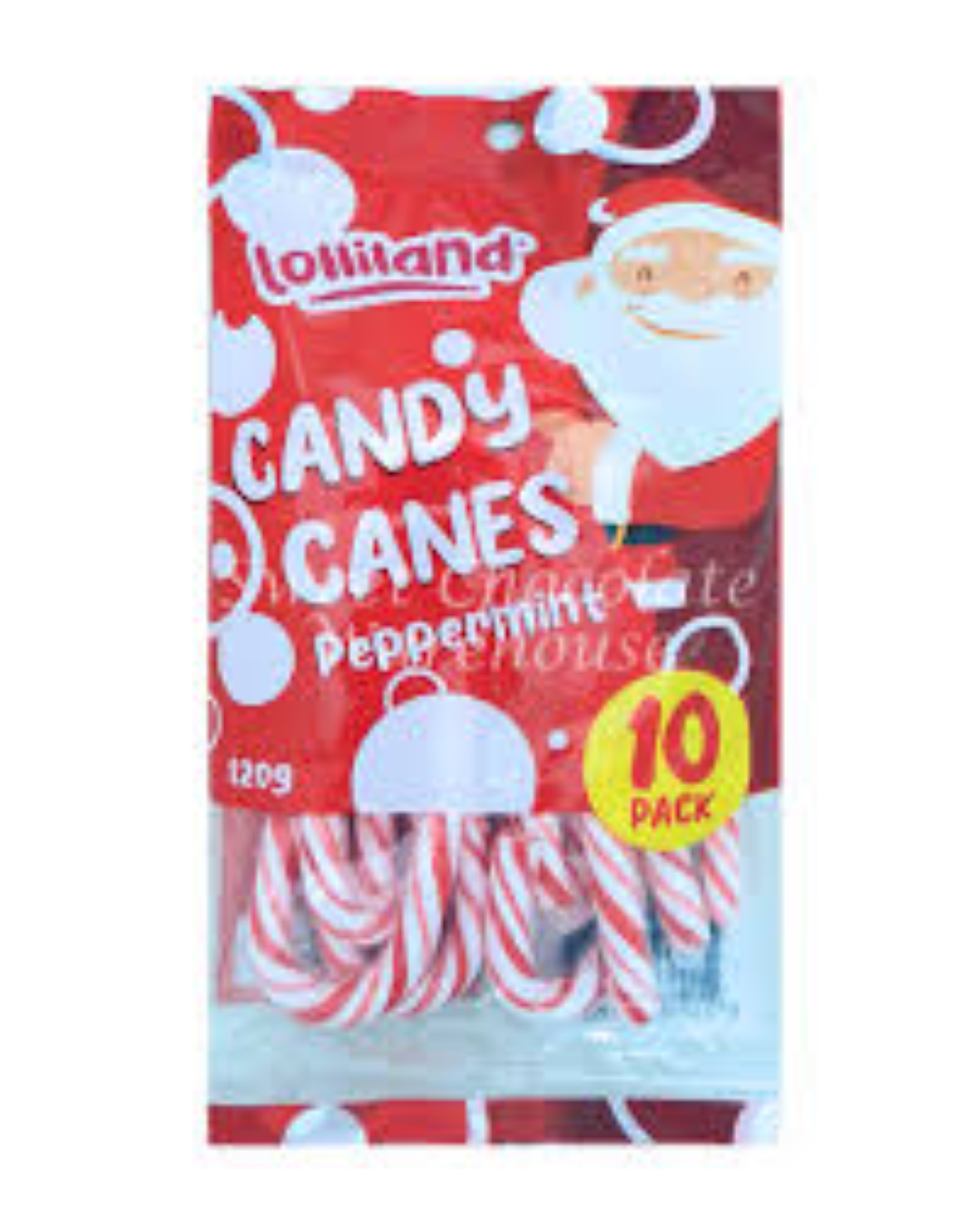 CLASSIC CANDY CANES 10PK 120G